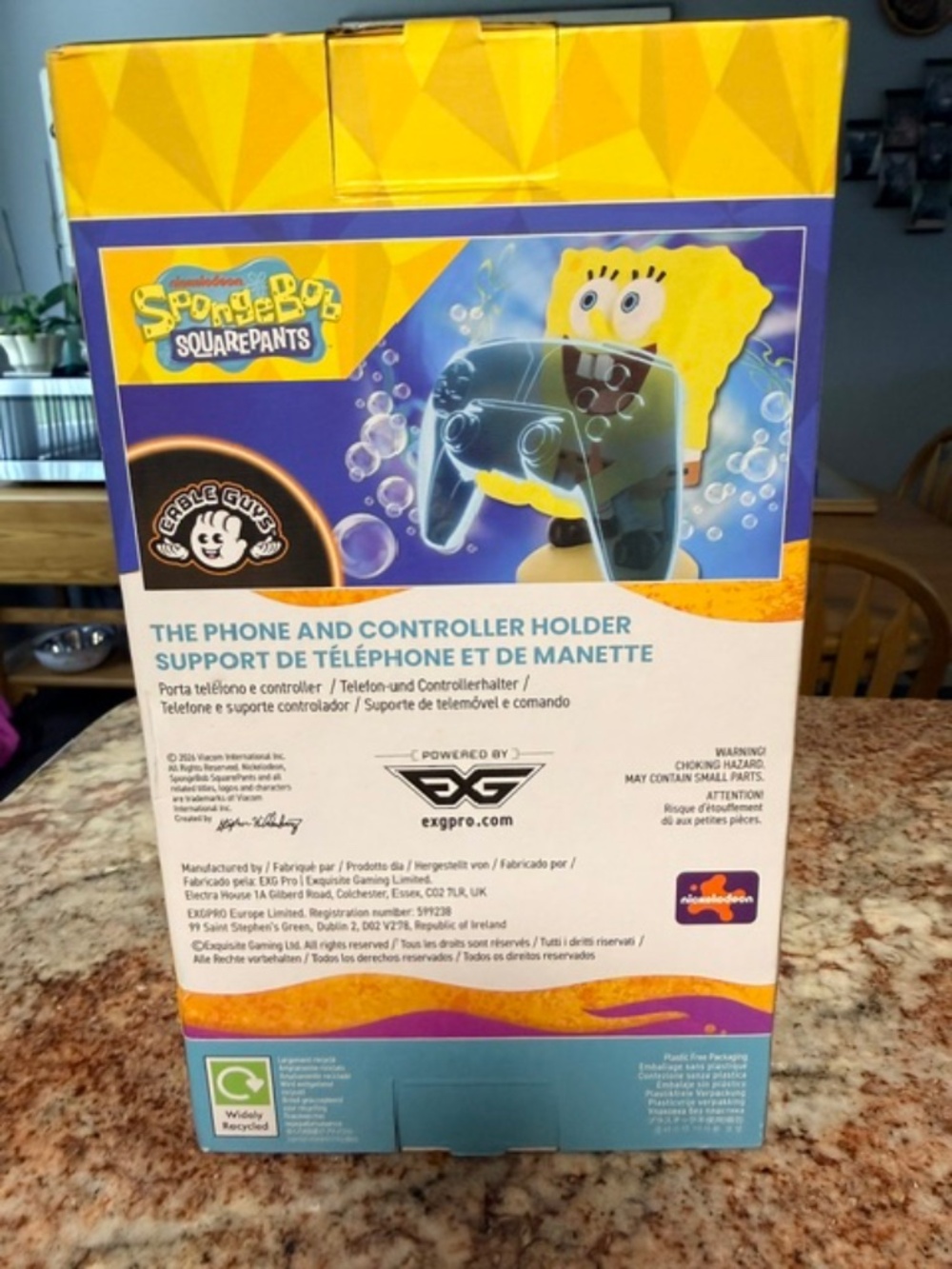 Spongebob Squarepants game controller holder - Picture 3 of 5